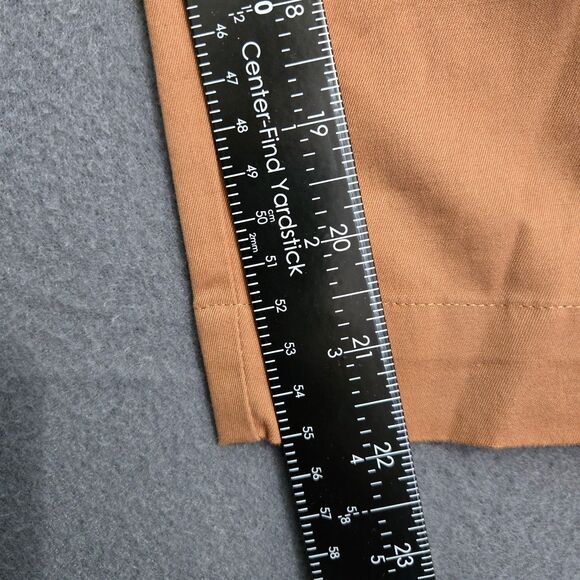 Talbots Women 4 Signature Brown Mid Rise Straight Leg Cropped Pants - Picture 8 of 11